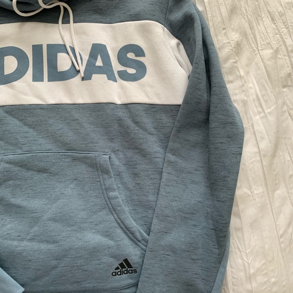ADIDAS HOODED SWEATSHIRT (grey) - Picture 3 of 3